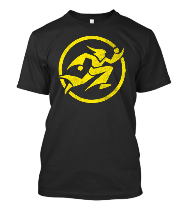 The Wizard Of Speed And Time Iconic Running Figure T-Shirt
