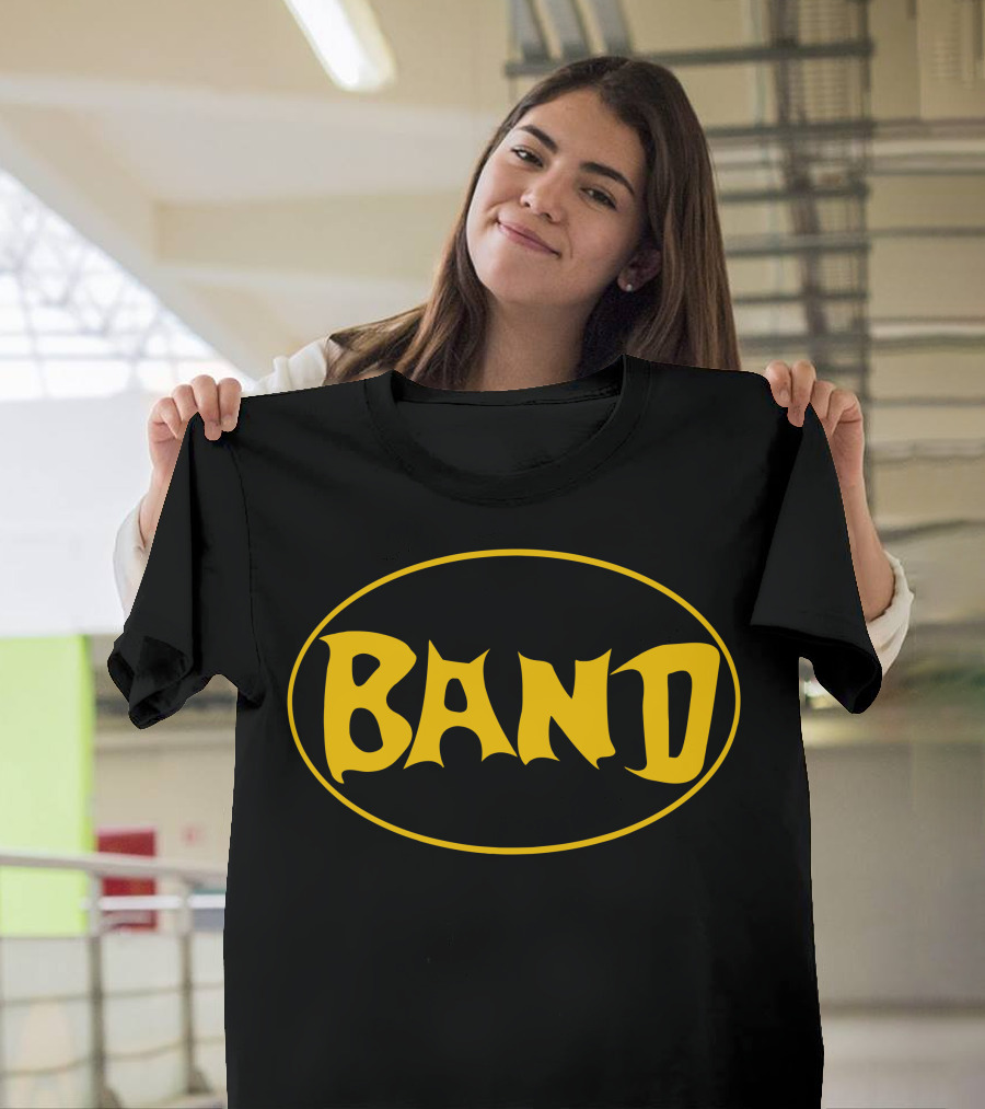 BAND Yellow Oval T-Shirt