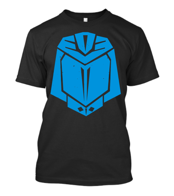 Cobra Commander Blue Decepticon Helmet T-Shirt