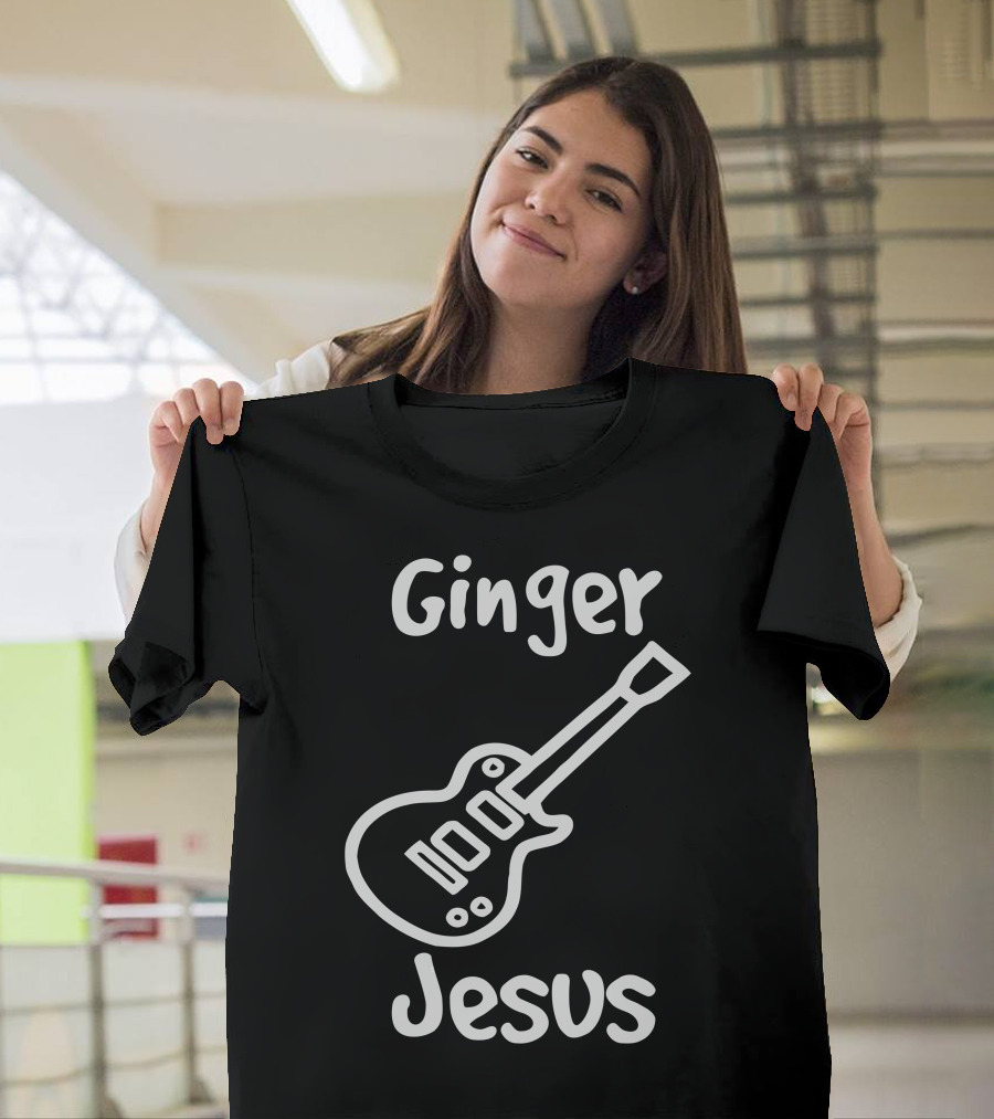 Ginger Jesus Guitar Ed Sheeran T-Shirt