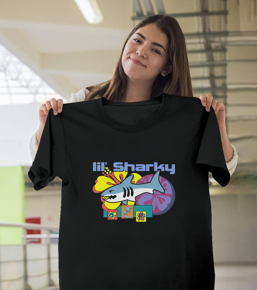 Lil' Sharky Tropical Shark T-Shirt