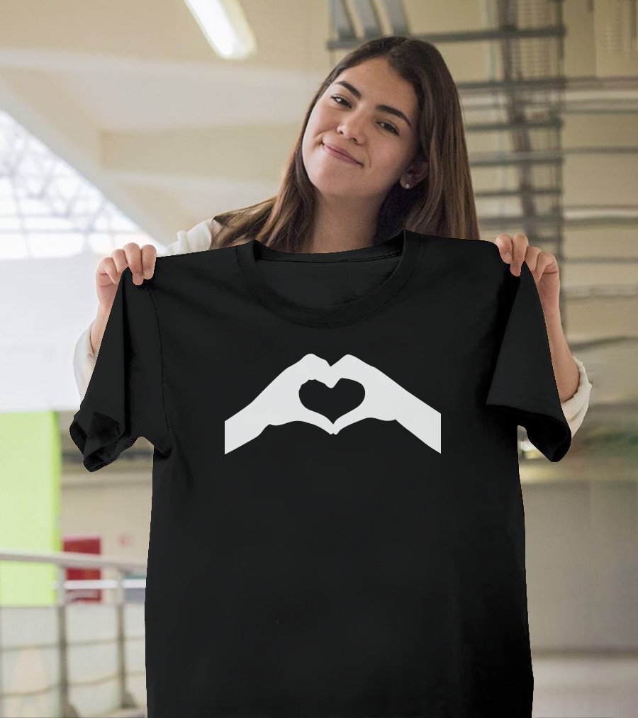 Love Hands Heart Shape Gesture T-Shirt