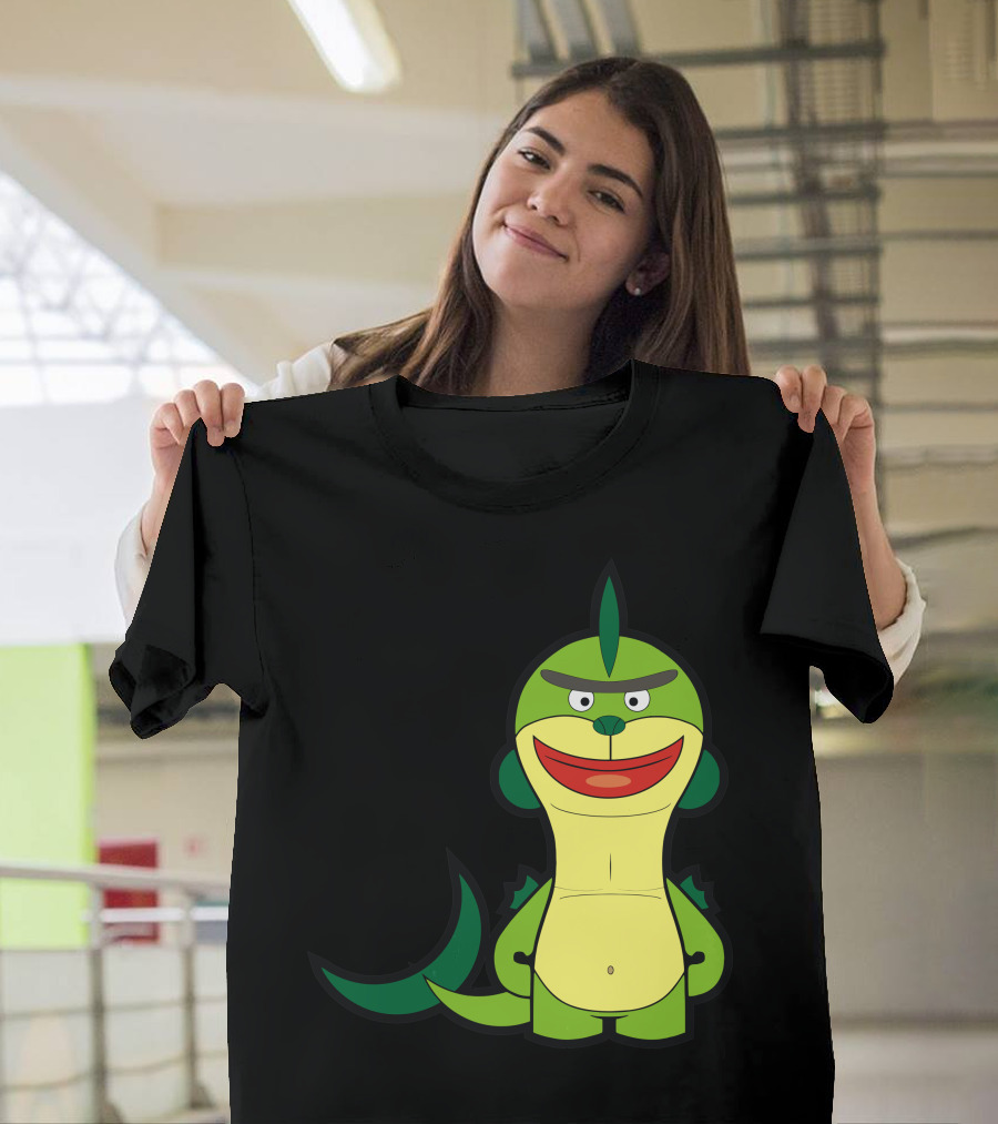 The Missing Link Dinosaur Cartoon Character T-Shirt