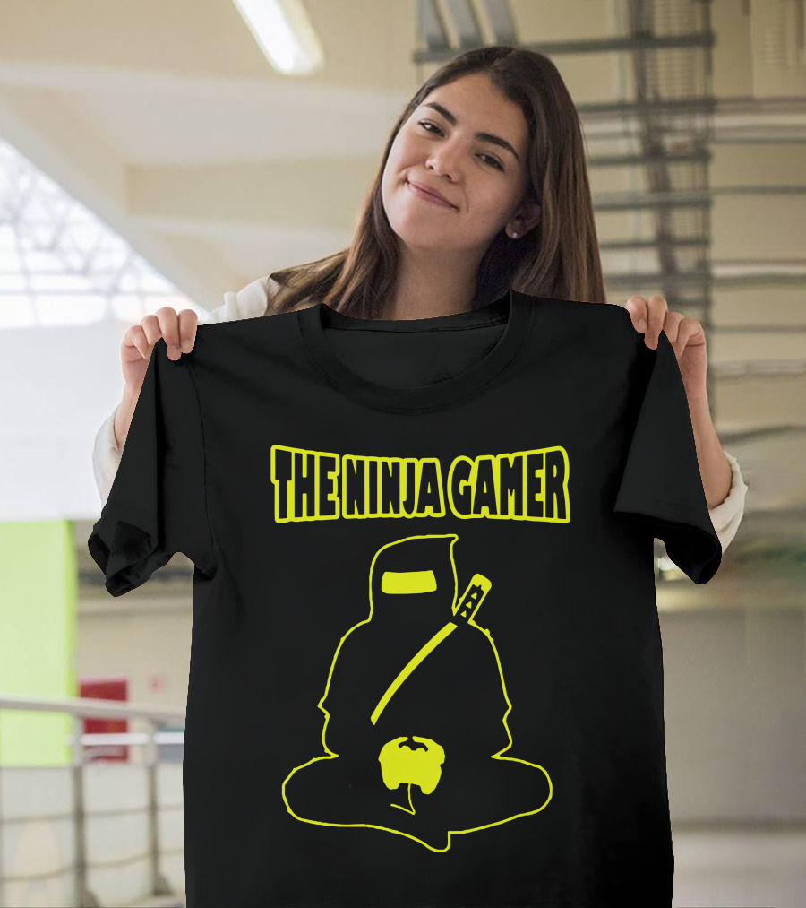 The Ninja Gamer Stealth Mode Controller and Katana Fusion T-Shirt
