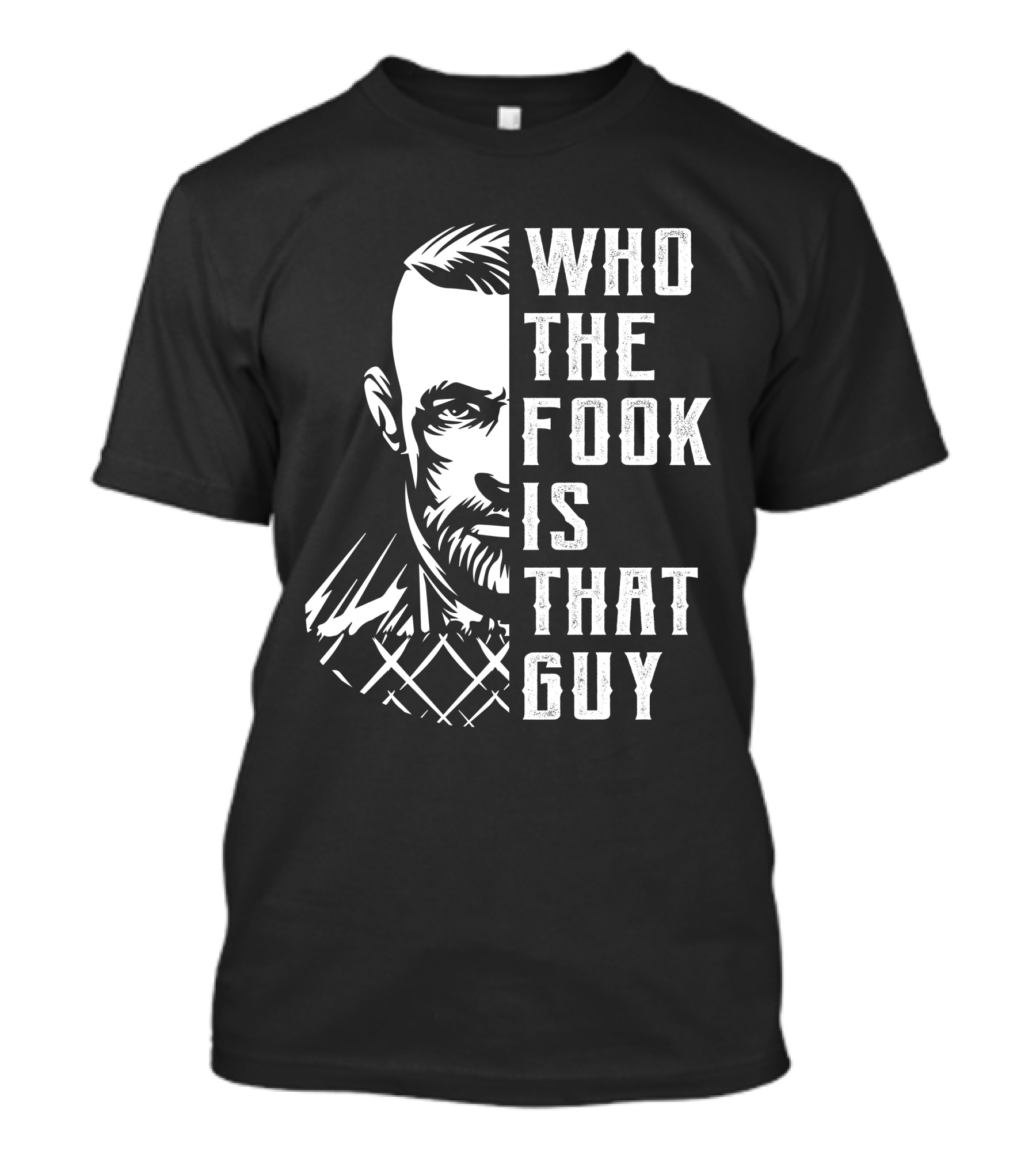 Who The Fook Is That Guy McGregor Vs Alvarez Conor Face T-Shirt