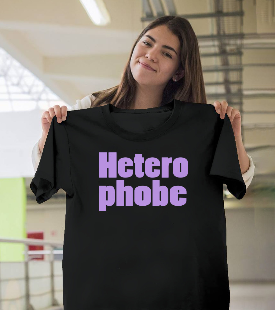 Heterophobe Bold Purple T-Shirt