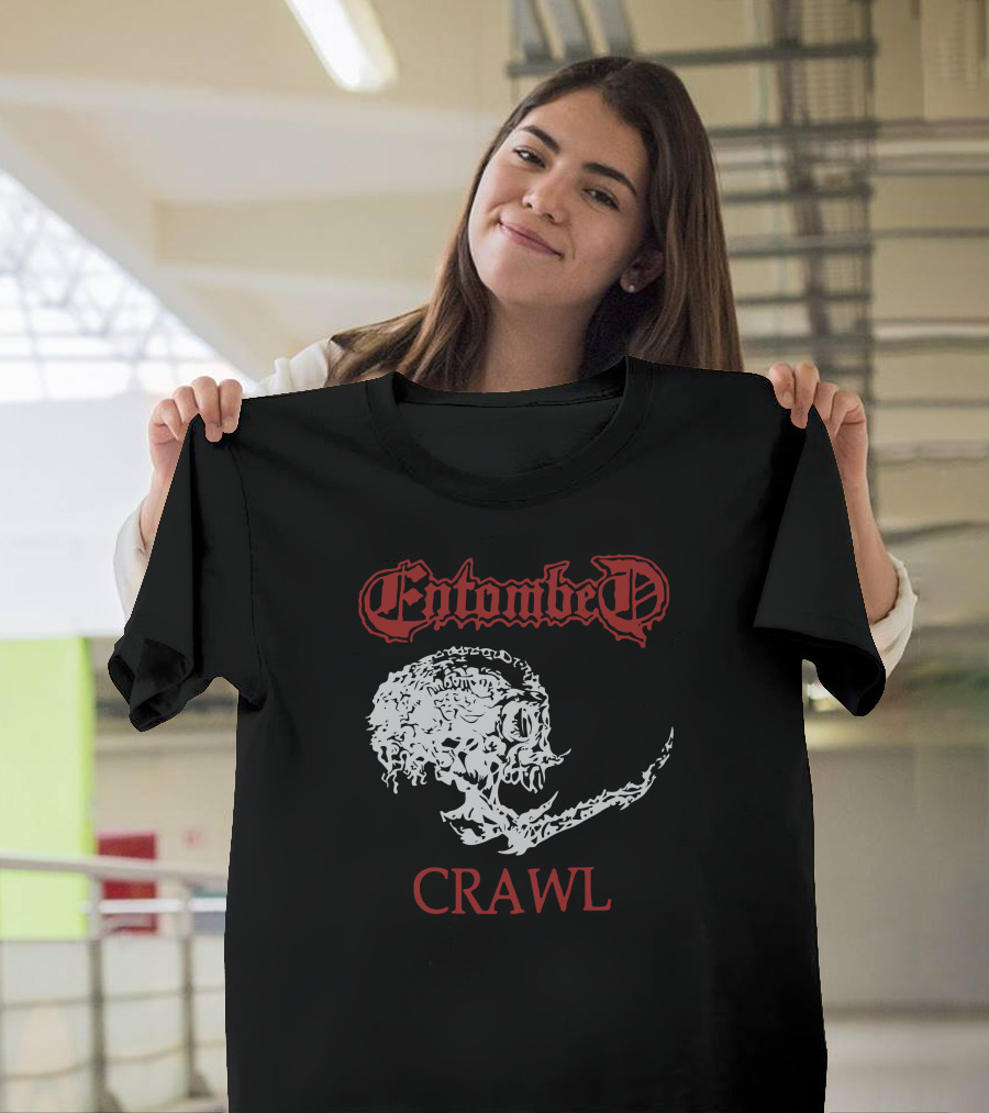 Entombed Crawl Skull T-Shirt