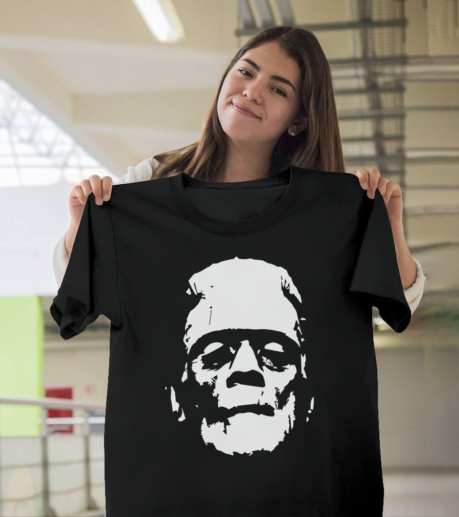 Frankenstein Monster Boris Karloff Iconic Face T-Shirt