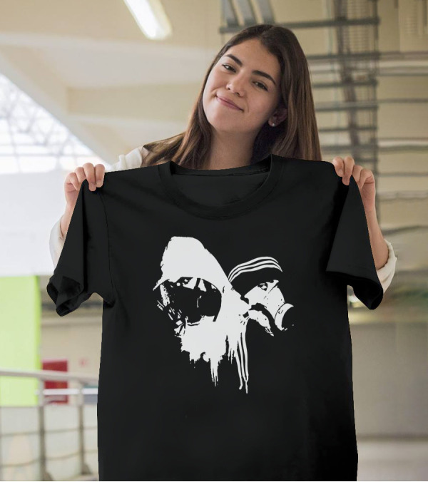 Banksy Graffiti Street Art Painters Masked Duo T-Shirt