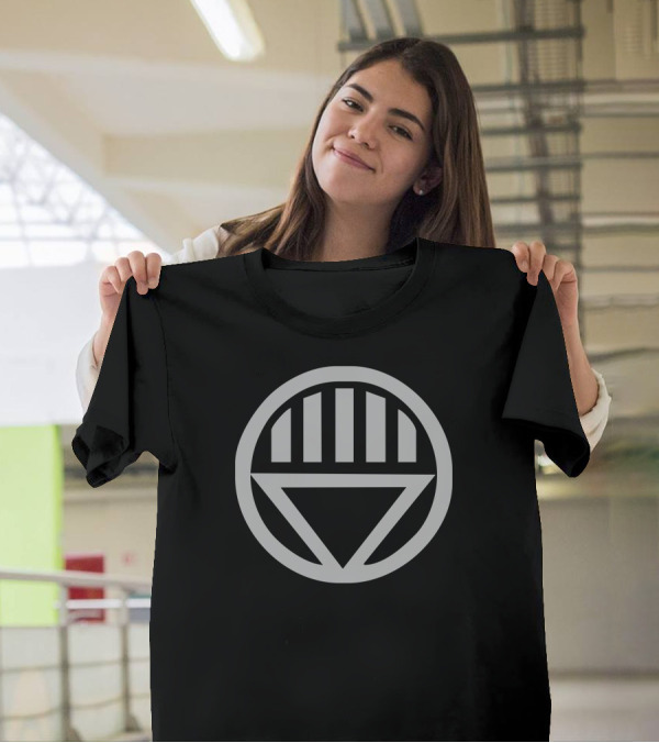 Green Lantern Corps Black Lantern Symbol DC Comics Badge T-Shirt