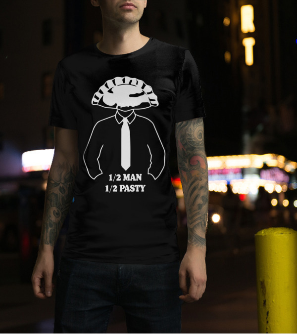 Half Man Half Pasty Suit And Tie Complete Look T-Shirt