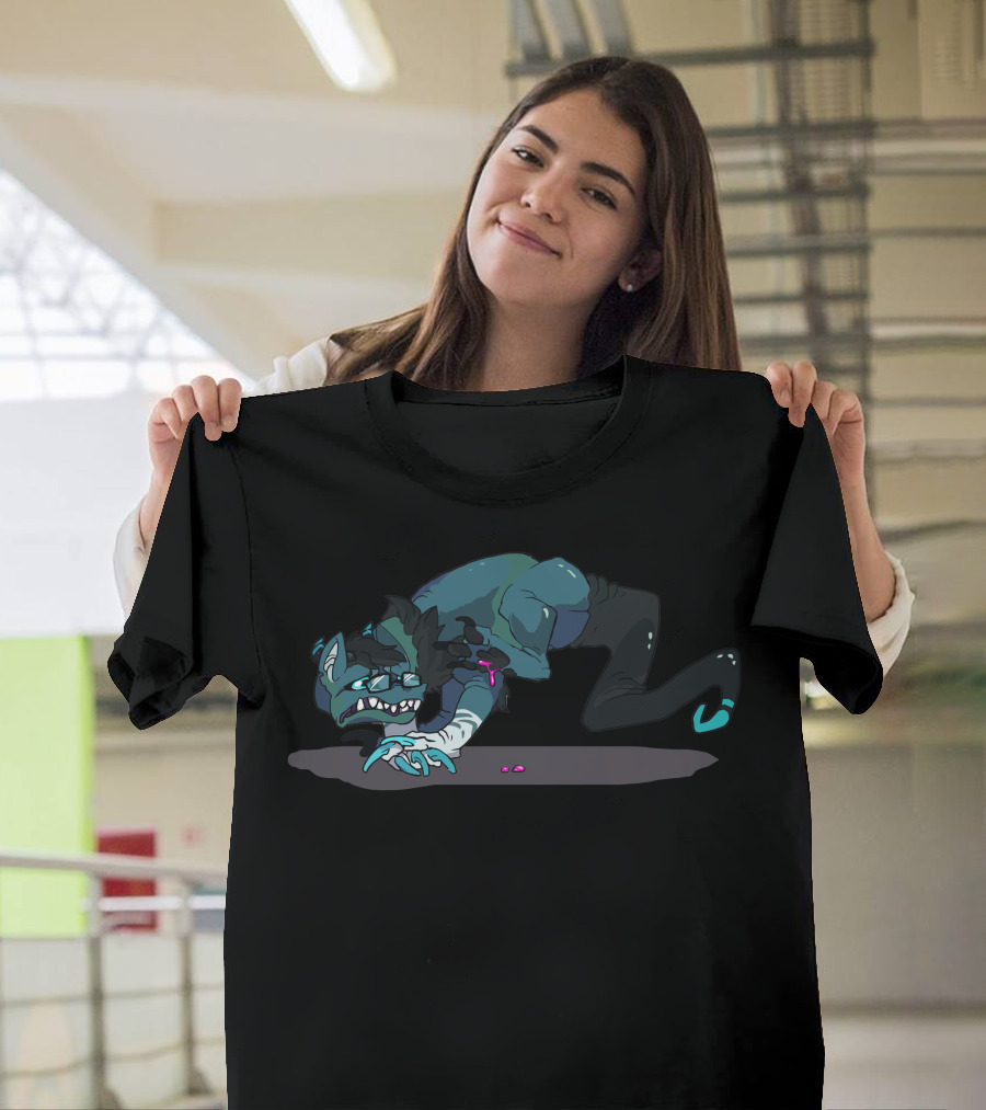 Invisible Thumbtacks Monster Creature T-Shirt