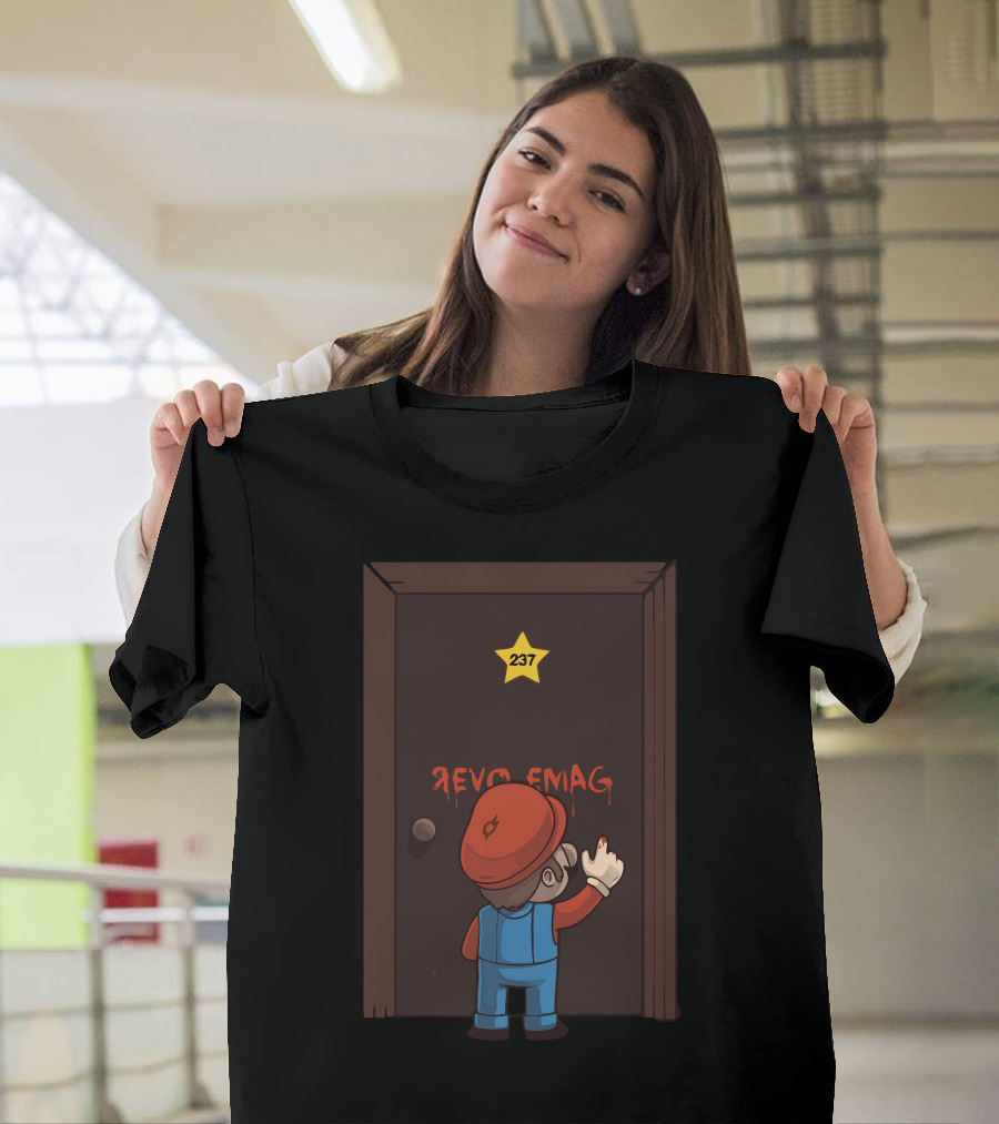 Revo Emag 237 Star Door Mario Reference T-Shirt