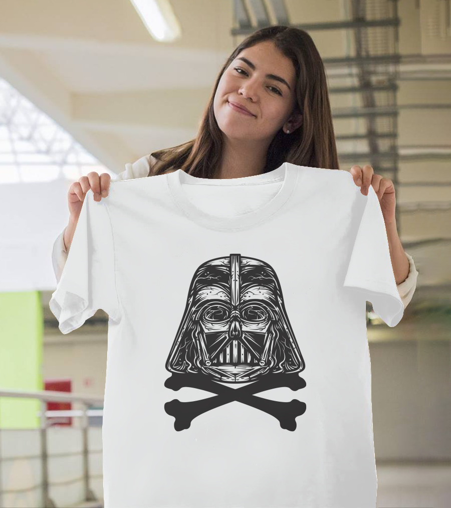 Darthside Vader Skull Crossbones T-Shirt