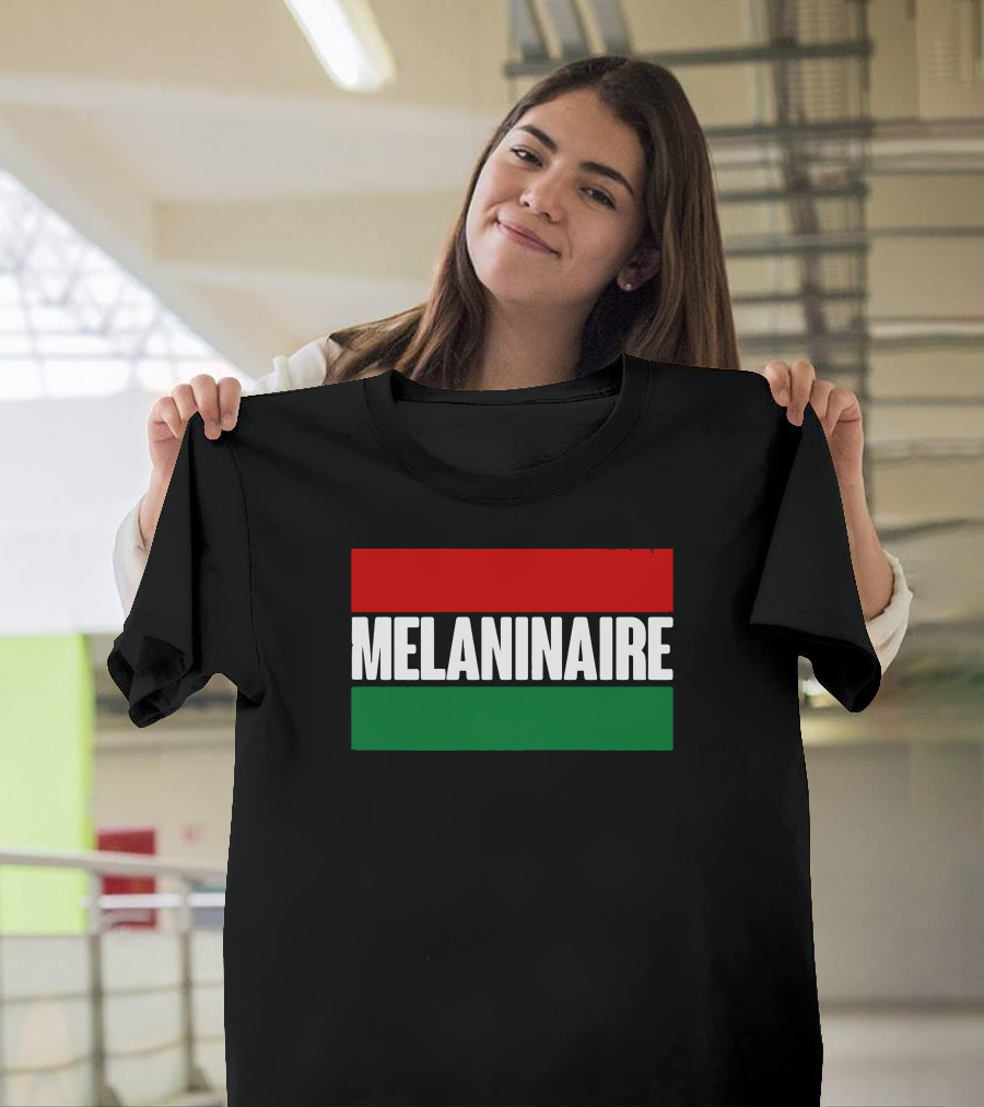 Melaninaire Red Black and Green Pan-African Flag T-Shirt