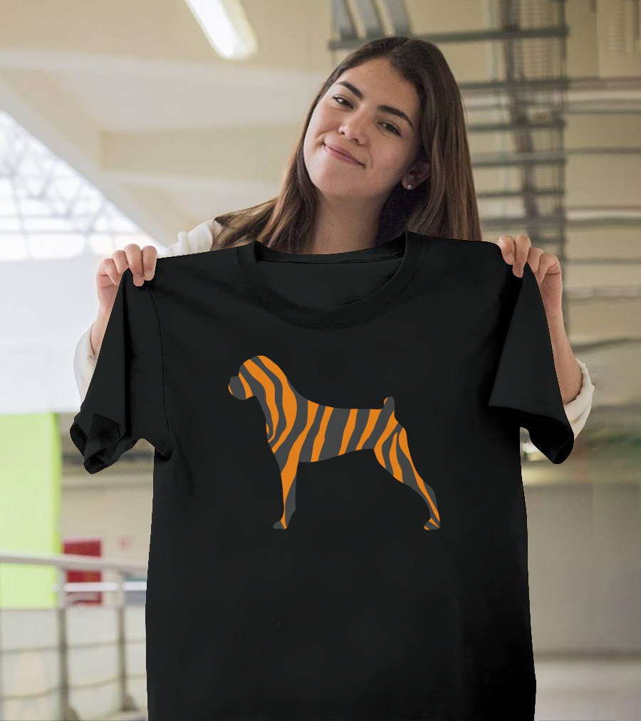 Tiger Stripe Dog T-Shirt