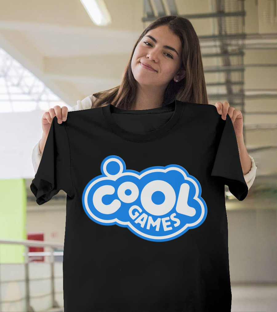 Cool Games Bubble Lettering Style Retro Pop Culture T-Shirt