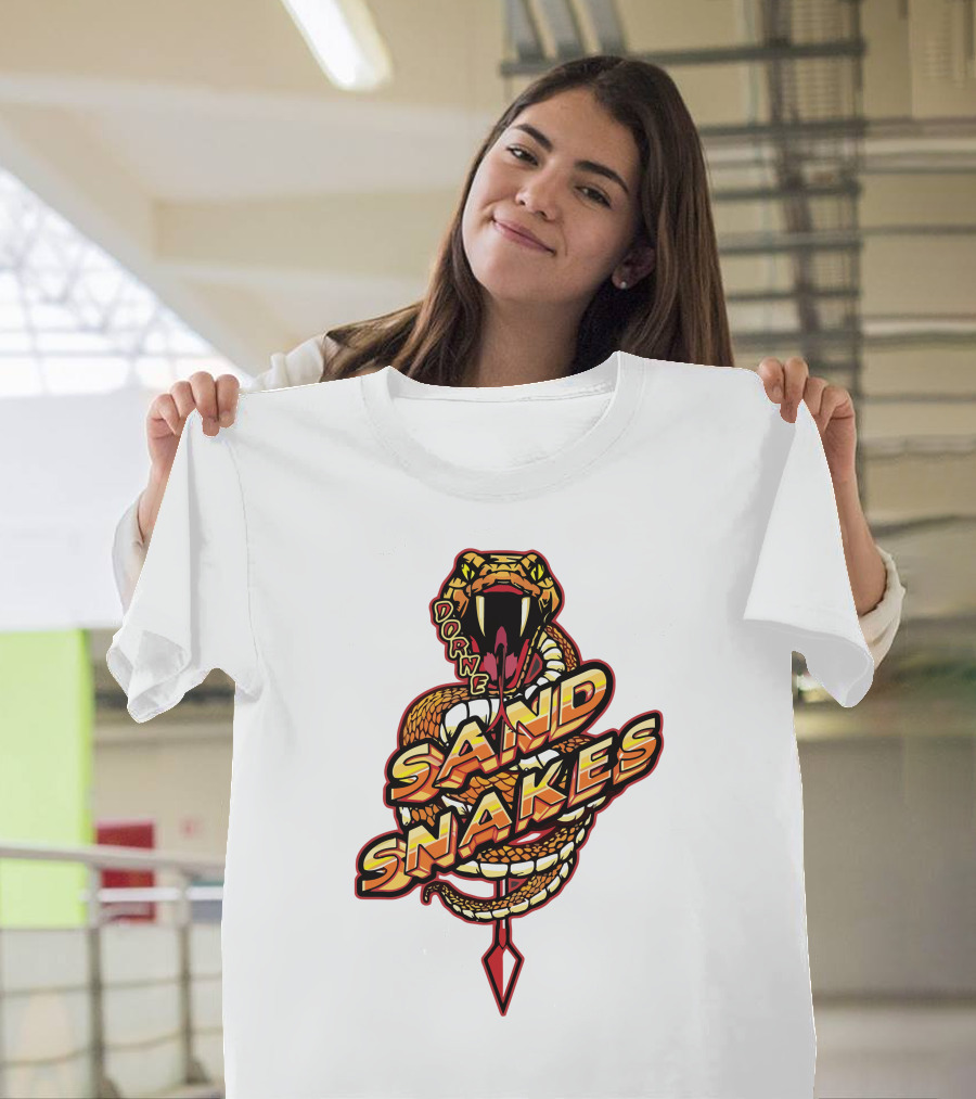 Dorne Sandsnakes Snake and Spear T-Shirt
