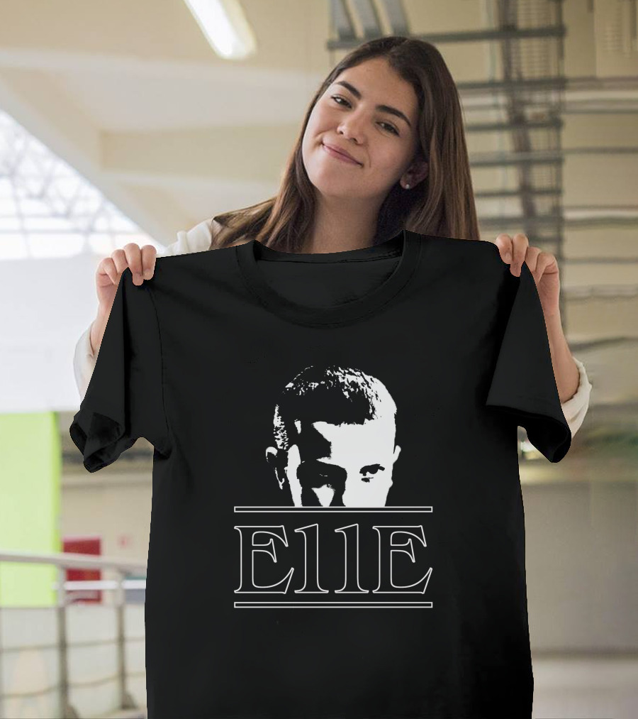 Eleven Stranger Tv Show E11E Demogorgon Dart Mike Lucas Dustin Will T-Shirt