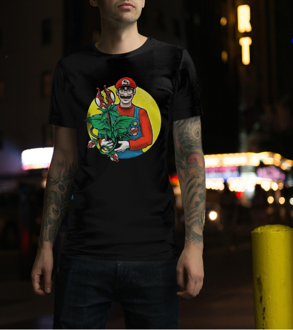 Super Plumber's Piranha Paradise Kingdom Of Horrors T-Shirt