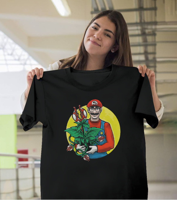Super Plumber's Piranha Paradise Kingdom Of Horrors T-Shirt