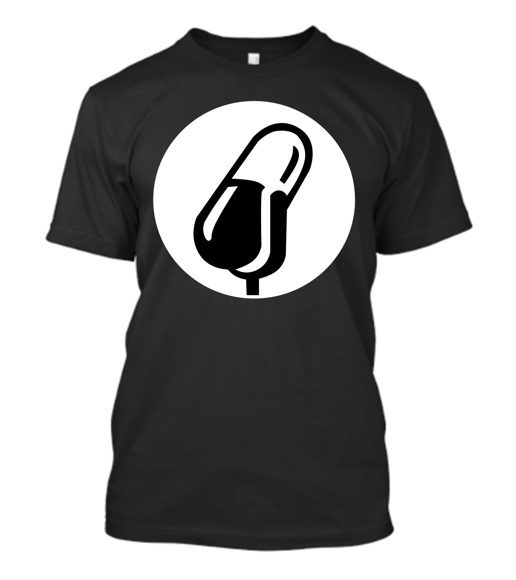 Mic Capsule Icon Circle T-Shirt