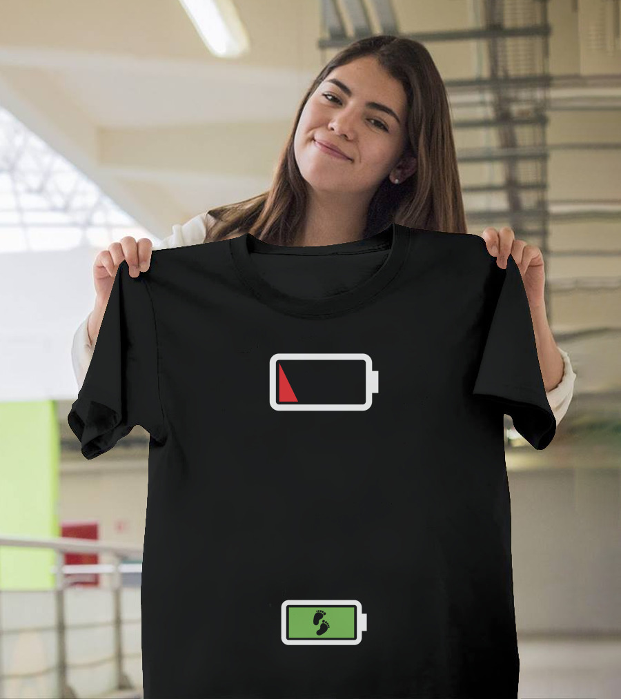 Mommy Low Battery Baby Full Charge T-Shirt