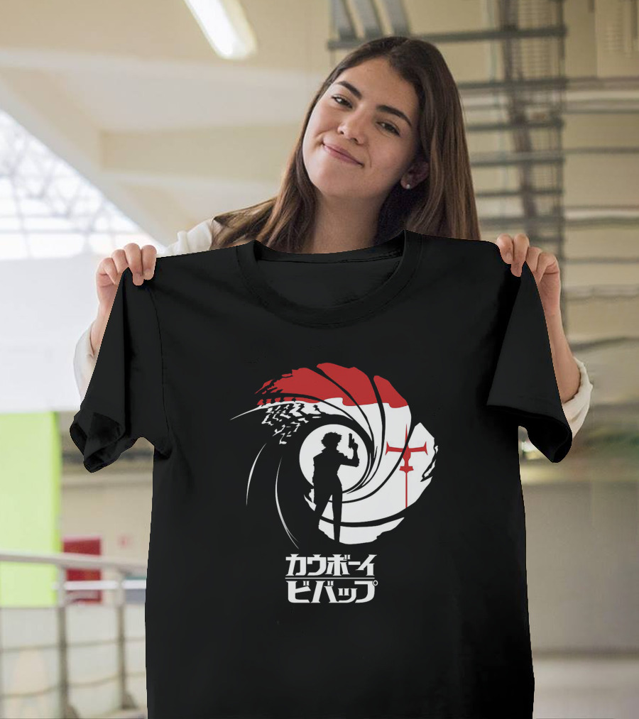 Cowboy Bebop Spy Spiral Silhouette T-Shirt