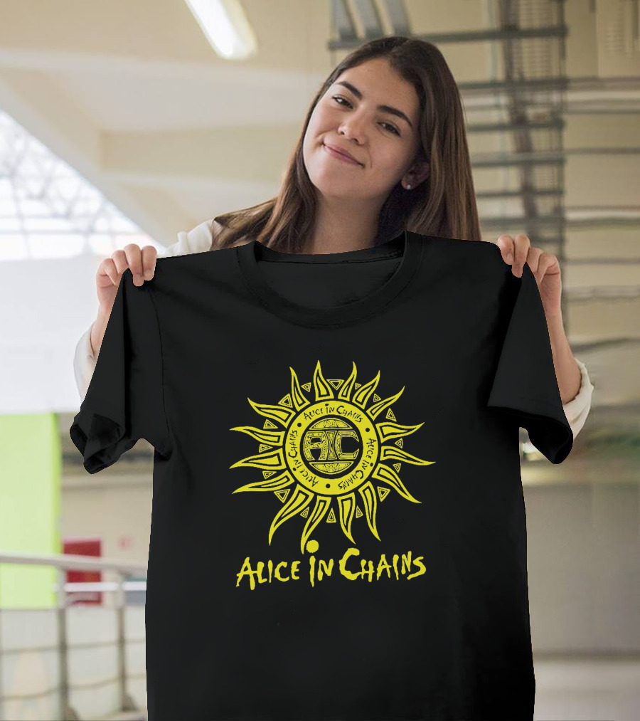 Alice In Chains Sun Logo AIC Best Trending Zz814 T-Shirt