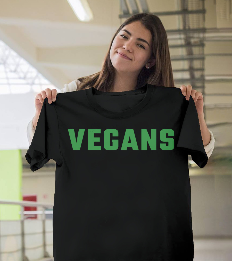 VEGANS We're Not Crazy We're Just From The Future T-Shirt