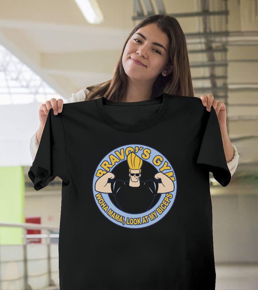 BRAVO'S GYM WOHA MAMA, LOOK AT MY BICEPS T-Shirt