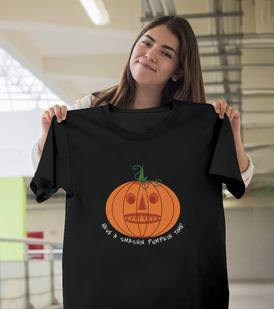 Have a Smashin Pumpkin Time Pumpkin Smiles T-Shirt