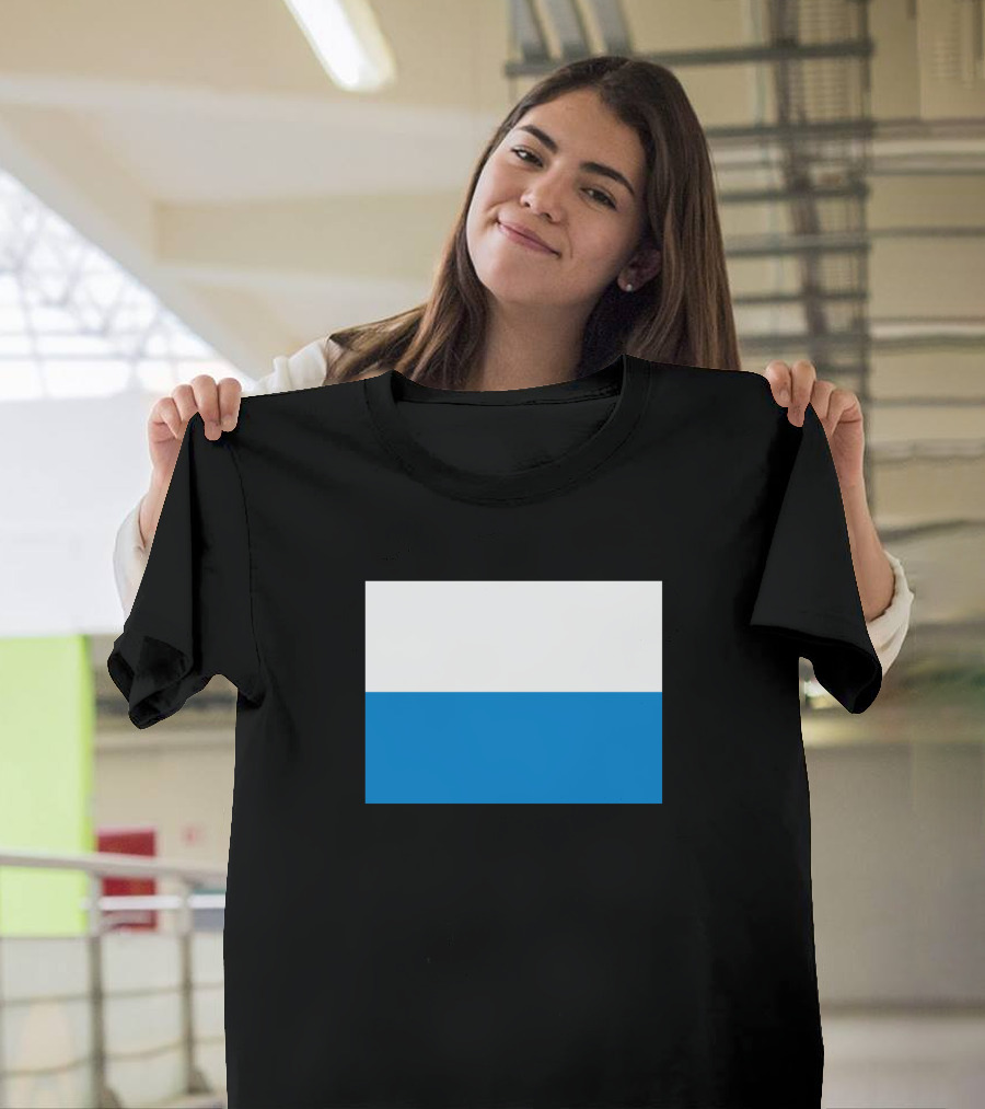 San Marino Flag Simple Color Blocks T-Shirt