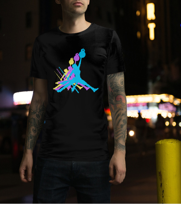 Air Force Multicolor Jump T-Shirt