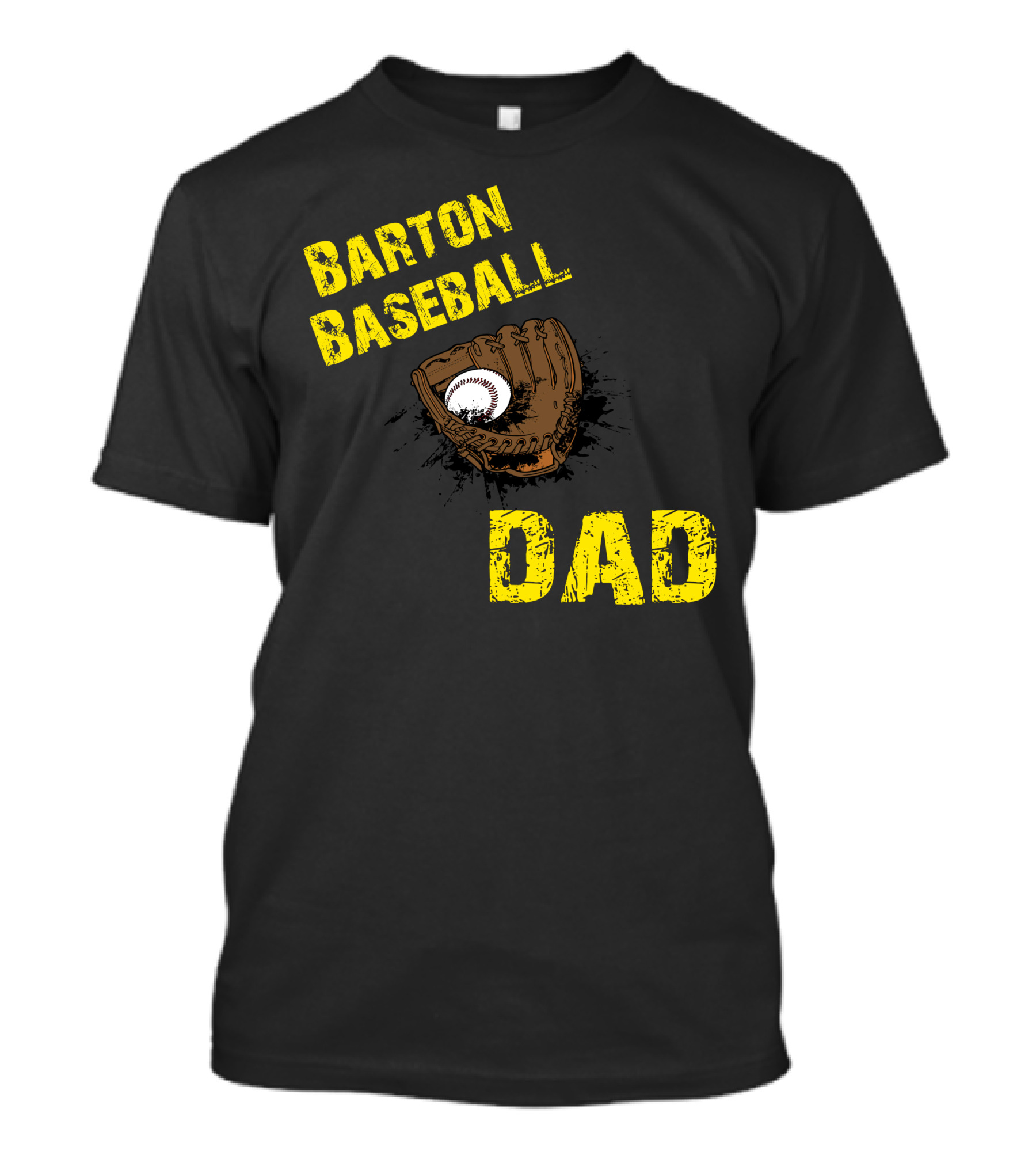 Barton Baseball Dad Glove T-Shirt
