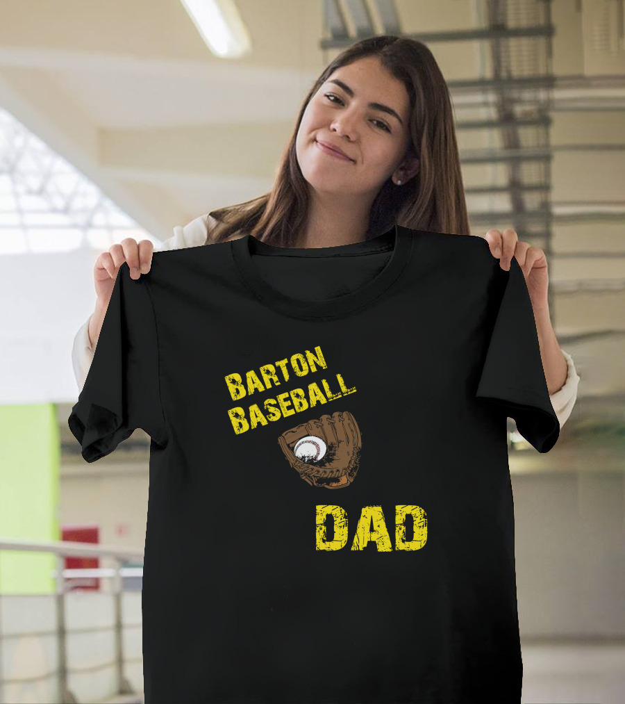 Barton Baseball Dad Glove T-Shirt