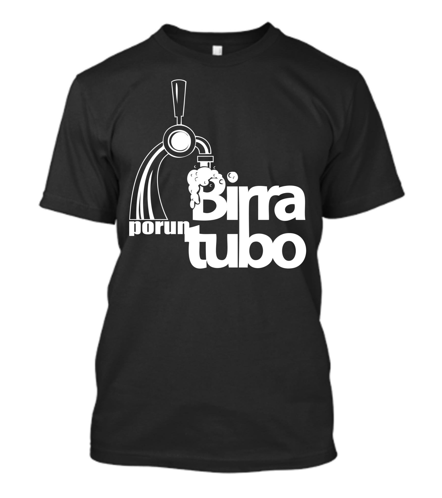 Birra Por Un Tubo Frothy Beer Tap T-Shirt