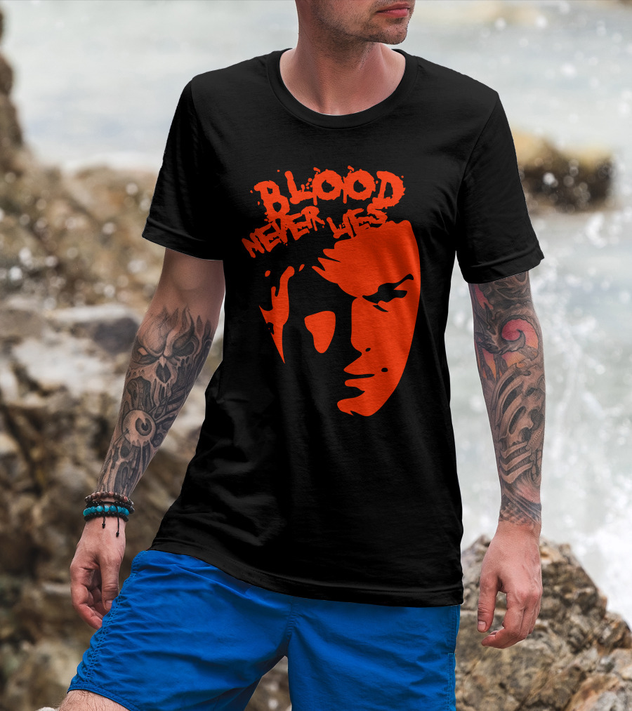 Blood Never Lies Red Face T-Shirt