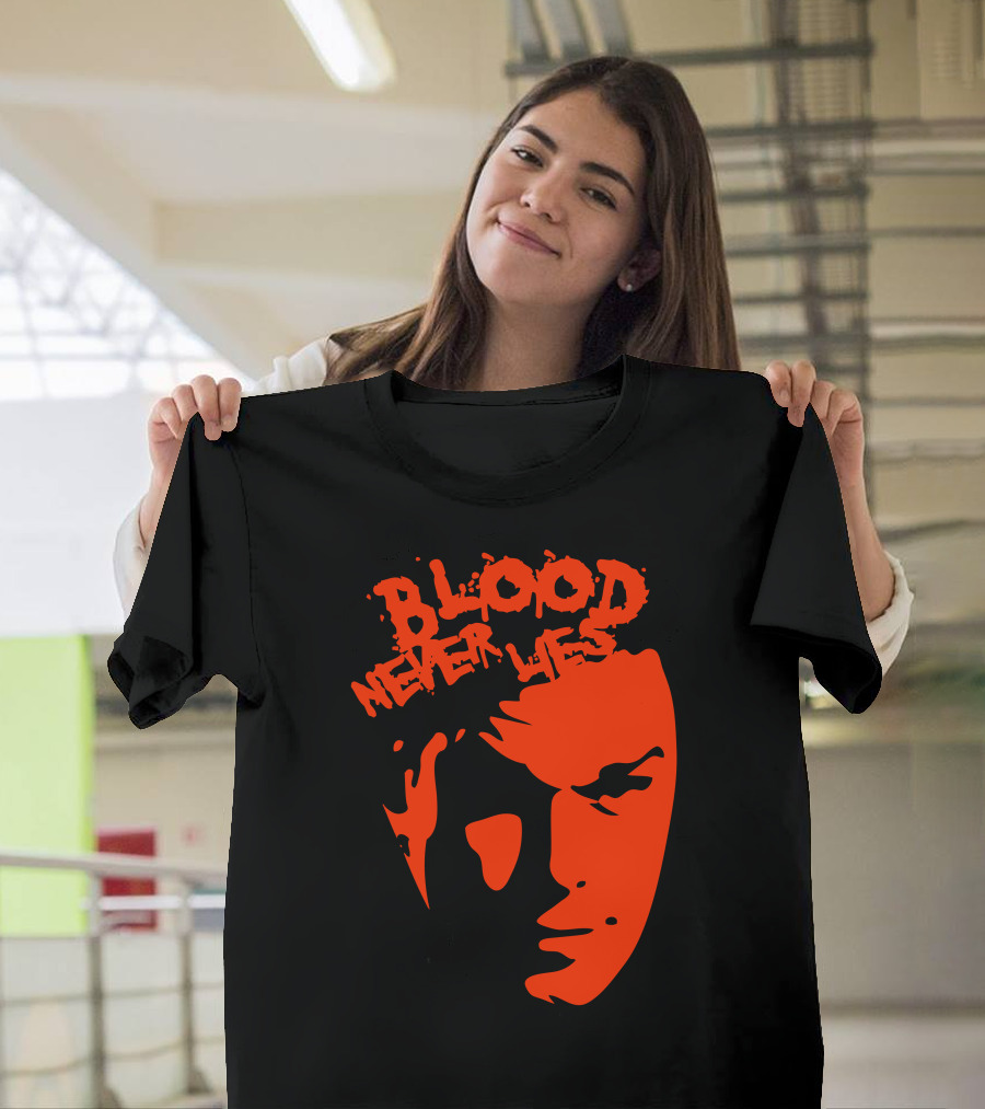 Blood Never Lies Red Face T-Shirt