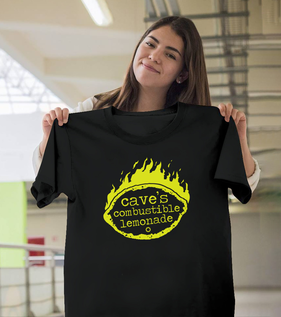 Cave's Combustible Lemonade Flame T-Shirt
