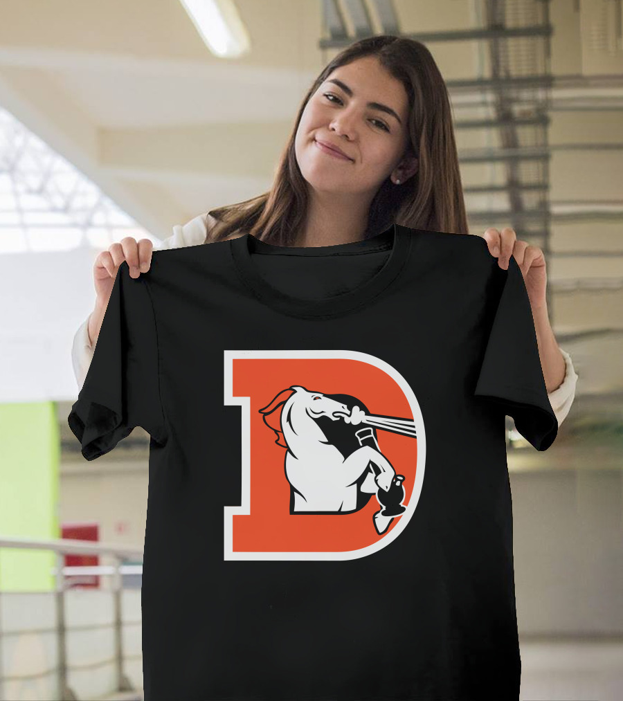 Denver Bongcos Horse Smoking T-Shirt