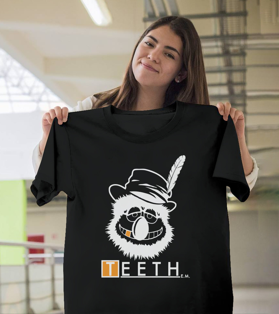 Dr Teeth E.M. Band Member Illustration with Hat and Feather T-Shirt