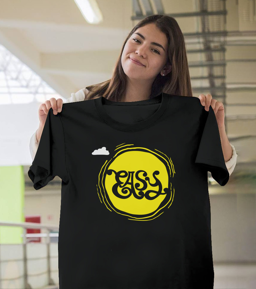 Easy Sun Motif with Cloud T-Shirt