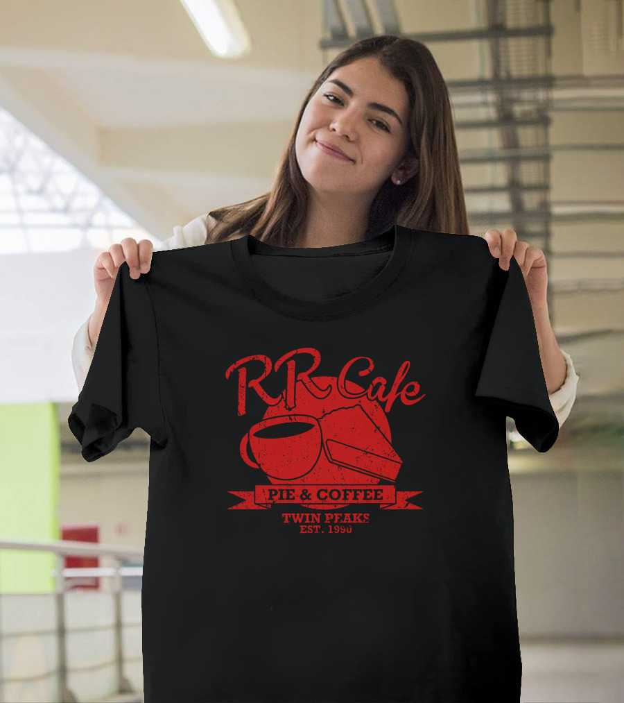 RR Cafe Pie and Coffee Twin Peaks Est. 1990 T-Shirt