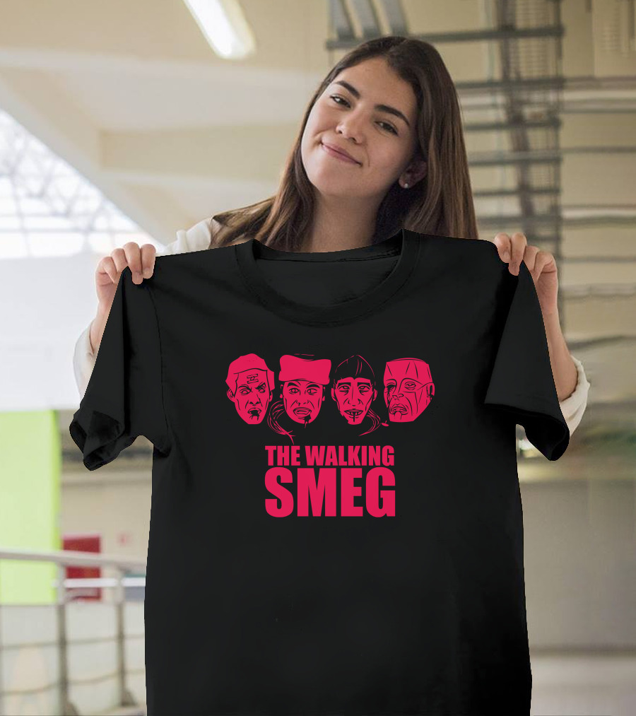 The Walking Smeg Red Dwarf Characters T-Shirt