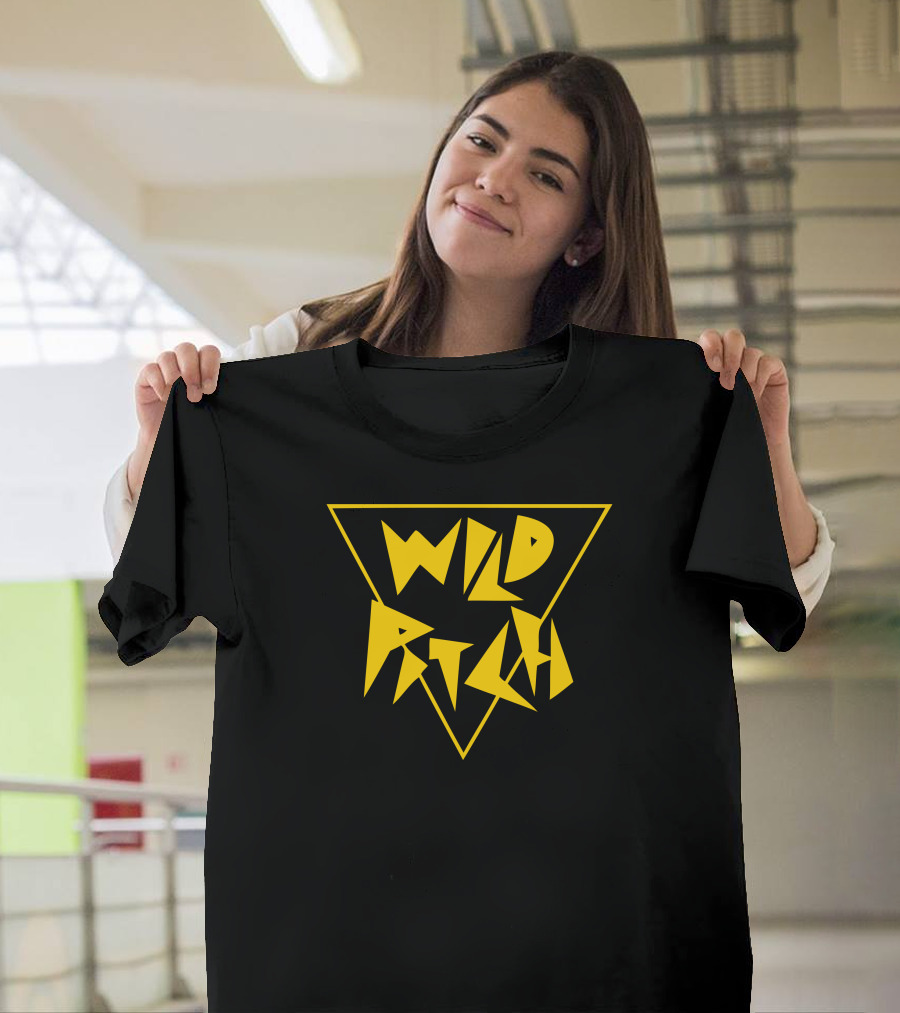 Wild Pitch Bold Yellow Triangle T-Shirt