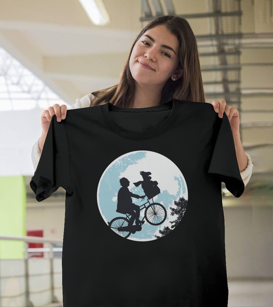 Willies Escape Moonlit Bicycle Ride T-Shirt