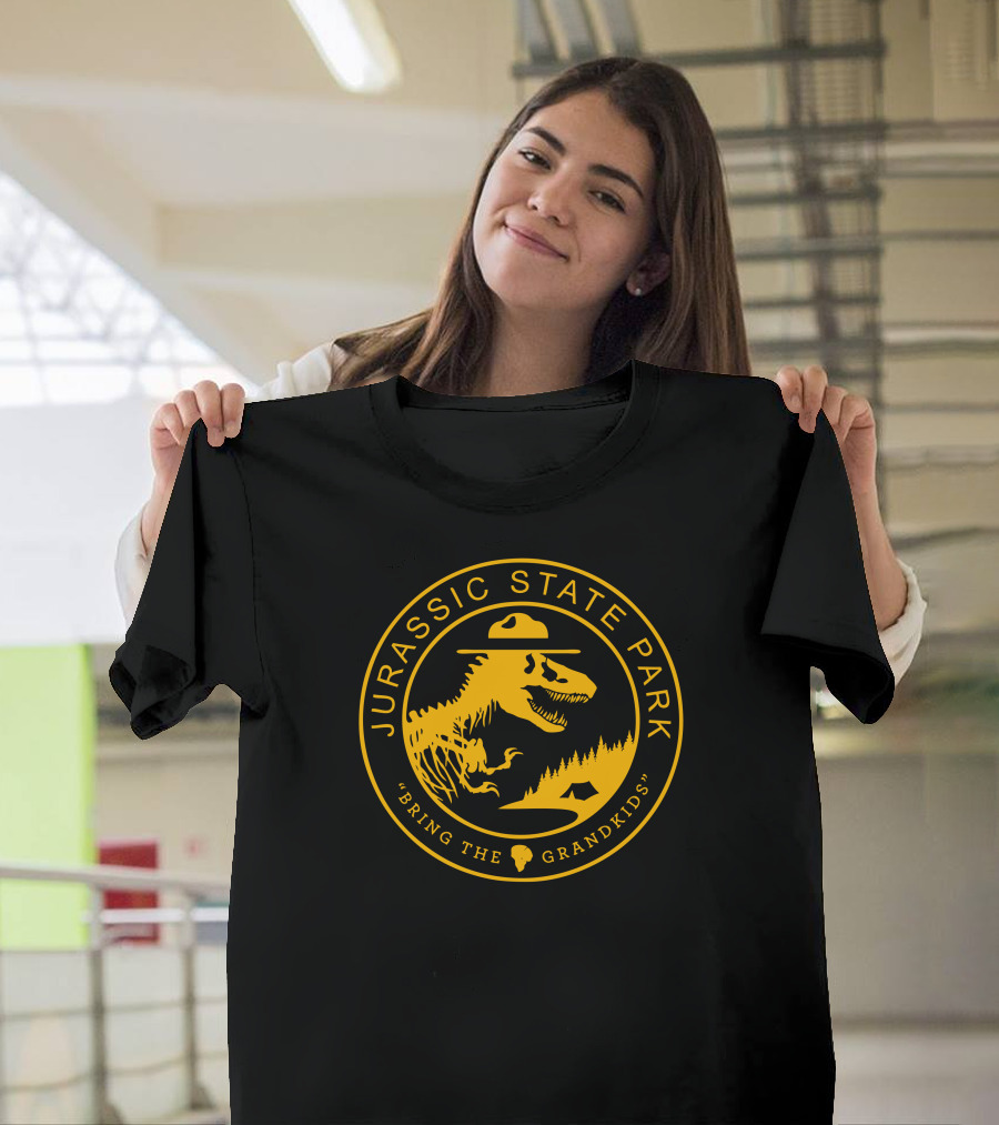 JURASSIC STATE PARK BRING THE GRANDKIDS T-Shirt