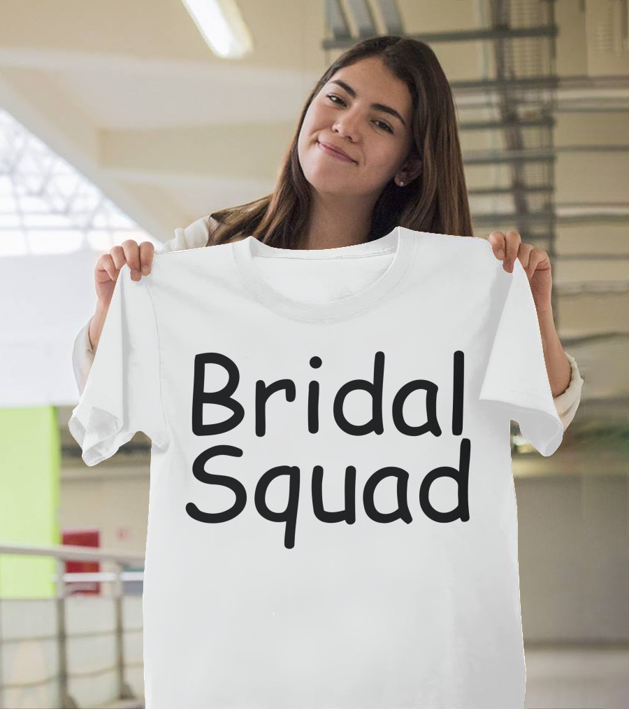 Bridal Squad Celebration Top for Bride's Team T-Shirt