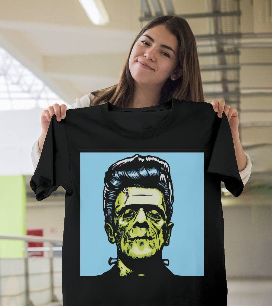 Frankenstein Monster Retro Pop T-Shirt